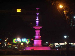Cebu landmarks go pink