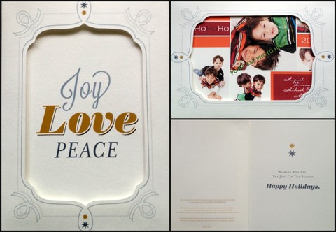 ICANSERVE Christmas Photo Card, PhP 150 each (insert a 5x7 photograph)