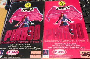 zumba party tickets