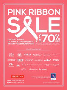 Bench_PINK RIBBON SALE 2015 FA